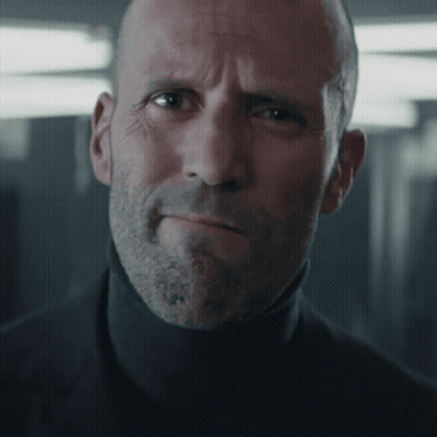Bald Man With Beard In Black Turtleneck GIF