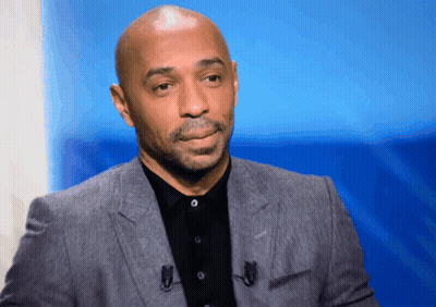 Bald Man With Beard In Grey Suit GIF