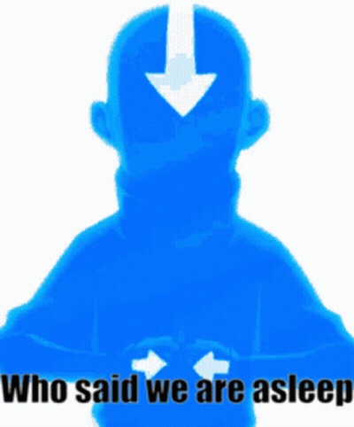 Bald Man With Beard Looking Up GIF