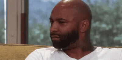 Bald Man With Beard Making Face GIF