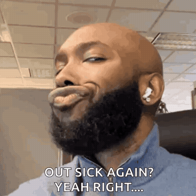 Bald Man With Beard Sticking Tongue Out GIF