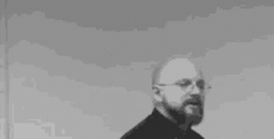 Bald Man With Beard GIF