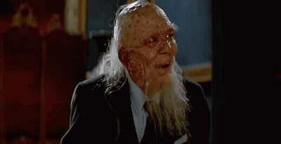 Bald Man With Circle On Forehead Says Indeed GIF