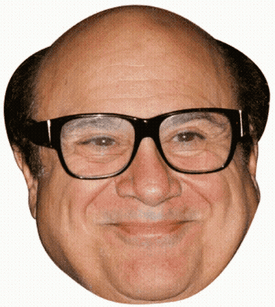 Bald Man With Glasses And Mustache Smiling GIF