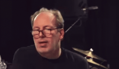Bald Man With Glasses Covering Eyes GIF
