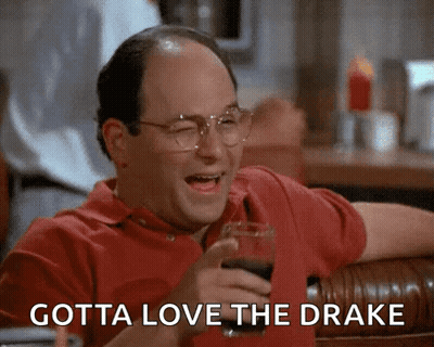 Bald Man With Glasses Laughing Gotta Love The Drake GIF