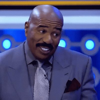 Bald Man With Mustache Making Funny Face GIF