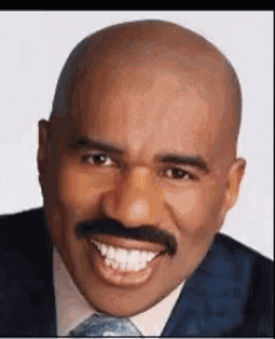 Bald Man With Mustache Smiling GIF