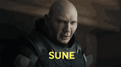 Bald Man with Sune in Yellow