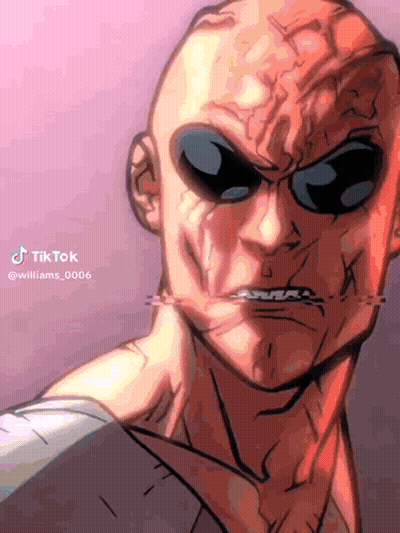 Bald Man With Sunglasses And Braces TikTok Watermark GIF