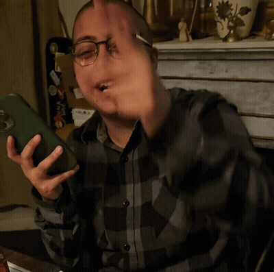 Bald Woman Flannel Woman Arguing GIF