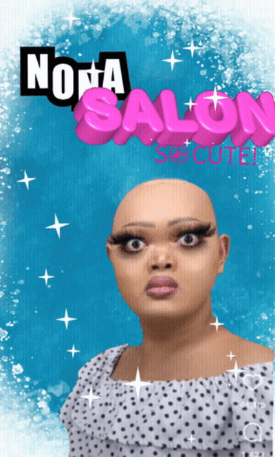 Bald Woman Nona Salon So Cute GIF