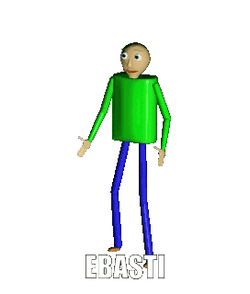 Baldi Basics Dancing Ebasti GIF