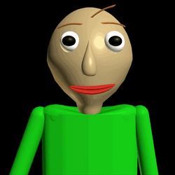 Baldi Basics Jumpscare And Fall GIF