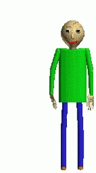 Baldi Moving His Hand GIF