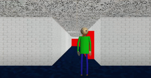 Baldi Standing Still GIF