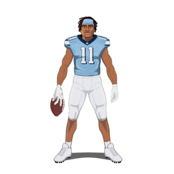 Ball Drop Cartoon AJ Brown GIF