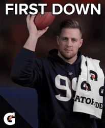 Ball Drop First Down Wisconsin Badgers Football GIF