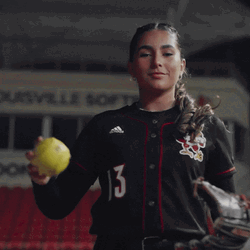 Ball Drop Sassy Softball Player GIF