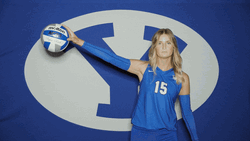 Ball Drop Women's Volleyball GIF