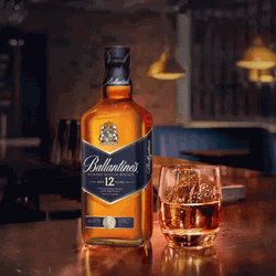 Ballantine's 12 Year Old Scotch Whiskey GIF