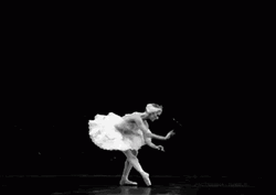 Ballet Dancer Dying Swan GIF