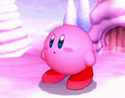 Ballet Twisting Kirby Dancing GIF
