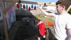 Balloon Pop Adam Burst GIF
