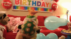 Balloon Pop Birthday Party GIF