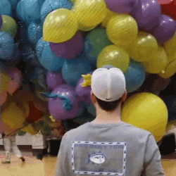 Balloon Pop Mr Beast GIF