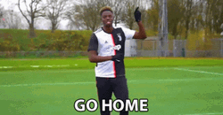 Balogun Saying Go Home GIF