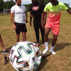 Balogun Teaching Kicking Form GIF