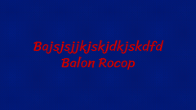 Balon Rocop - Bajsjsjjkjskjdkjskdfd (MP3 DOWNLOAD FREE) GIF