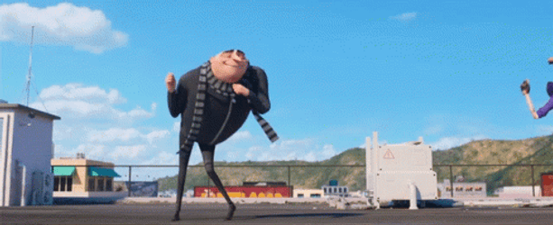 Balthazar And Felonious Gru Dancing Despicable Me GIF