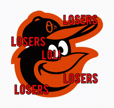 Baltimore Orioles Logo Losers Lol GIF