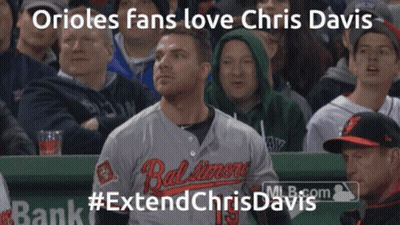 Baltimore Orioles Player In Front Of Crowd GIF