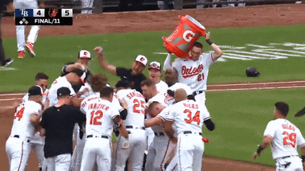 Baltimore Orioles Team Celebration GIF