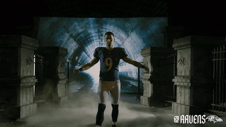 Baltimore Ravens Justin Tucker Fire GIF
