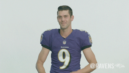 Baltimore Ravens Justin Tucker Thumbs Up GIF