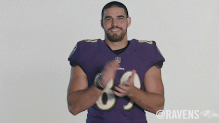 Baltimore Ravens Mark Andrews Clapping GIF