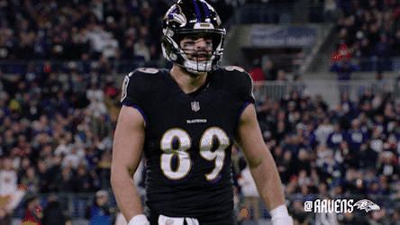 Baltimore Ravens Mark Andrews Hand Signal GIF