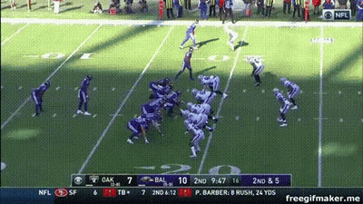 Baltimore Ravens Vs Minnesota Vikings Football Game GIF