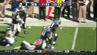 Baltimore Vs Cincinnati Football Game GIF