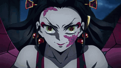 Bamboo Gagged Nezuko Vs Daki Demon Slayer GIF