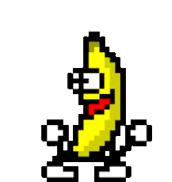 Banana Dance Sticker GIF