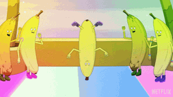 Banana Head Stand Meme GIF