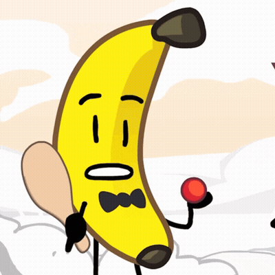 Banana Holding Red Ball GIF