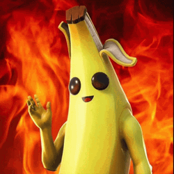 Banana Hunk On Fire Meme GIF