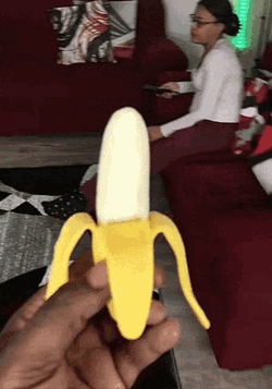 Banana Prank GIF