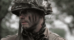 Band Of Brothers Ronald Speirs Smoking Cigarette GIF